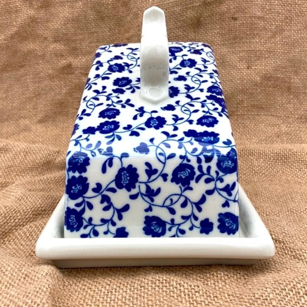 Vintage Haxby Chintz Covered Cheese Dish